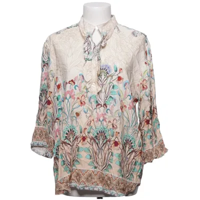Bluse (Beige, Flerfarvet) fra Marta Viscose