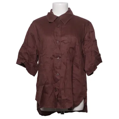 Short sleeve shirt (Brown) from Arket Linen