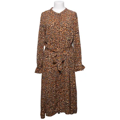 Jurk (Bruin, Zwart) van Ichi Polyester