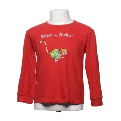 Langærmet t-shirt (Rød) fra Pettson och Findus Bomuld