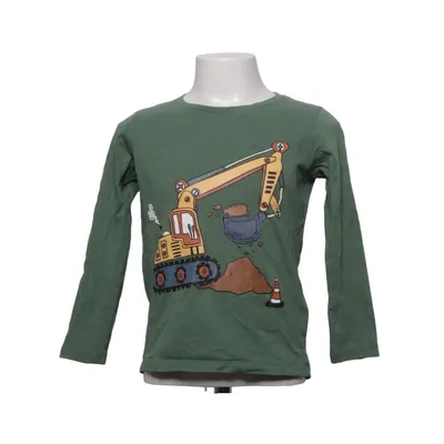 Long sleeve T-shirt (Green) from Lindex Kids Cotton