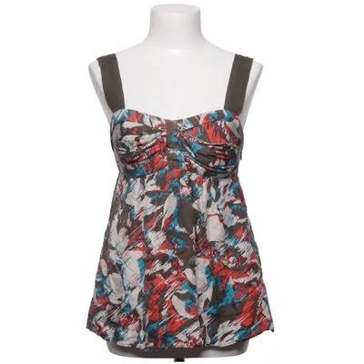 Linne (Brun, Blå, Röd) från Armani Exchange Polyester, Silke