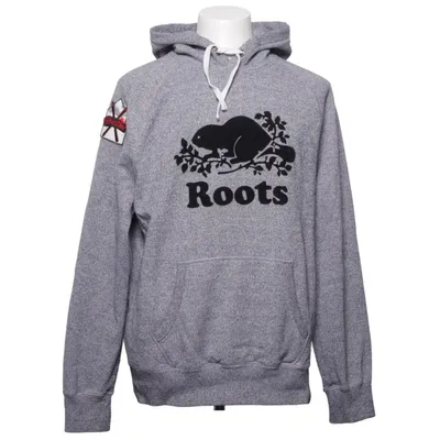 Sweat à capuche (Gris) de Roots Coton, Polyester