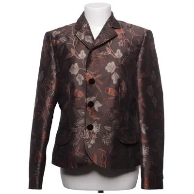 Blazer (Bruin, Meerkleurig) van Basler Polyester, Viscose