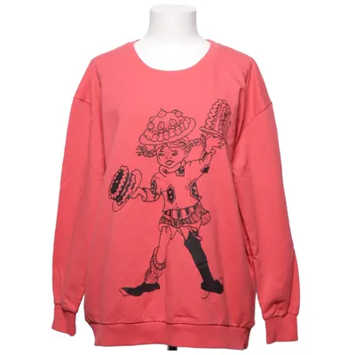 Collegetröja (Röd) från Pippi Långstrump Bomull, Elastan, Polyester