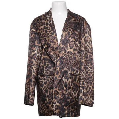 Blazer (Brun, Sort) fra Mochy Elastan, Polyester