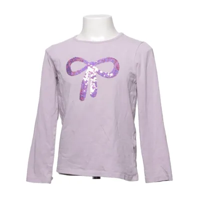 Lange mouwen shirt (Lila) van Lindex Kids Katoen, Elastaan