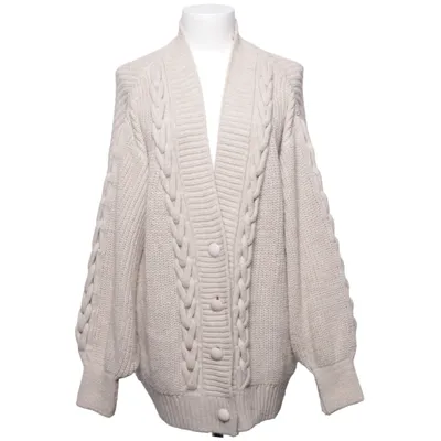 Cardigan (Beige) van Chiquelle Acryl, Wol