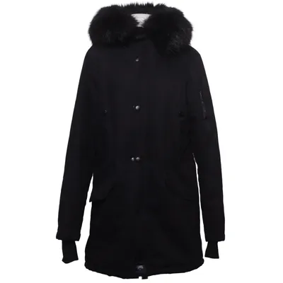 Parka (Sort) fra Sixth June Kunstpels, Polyester