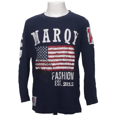 Långärmad t-shirt (Blå, Flerfärgad) från Marqy