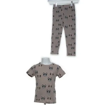 Pyjamas (Beige, Svart) från D.M.D by Denim Day Bomull