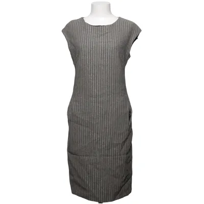Robe (Gris, Blanc) de Nathalie Vleeschouwer Coton, Polyester, Viscose