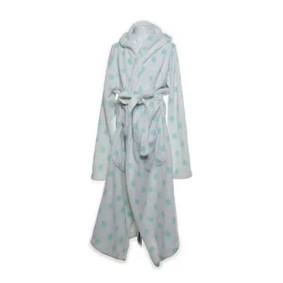 Bathrobe (White, Blue) from Body Zone