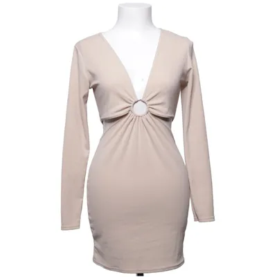 Kjole (Beige) fra Femme Luxe Elastan, Polyester