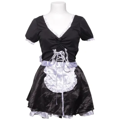 Udklædning (Deluxe French Maid) fra Lovehoney Polyester