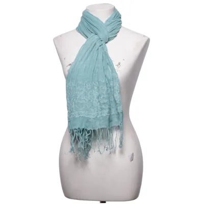 Scarf (Turquoise) from Yours Truly Clothes Linen