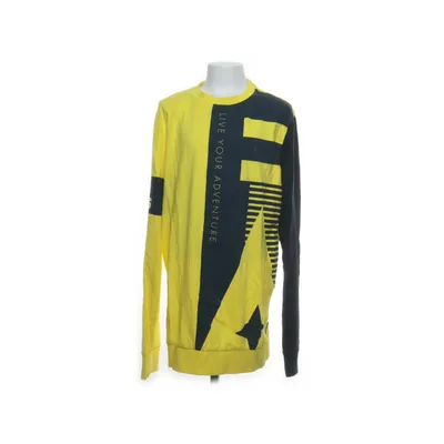 T-shirt à manches longues (Jaune, Noir) de Bad boys Coton