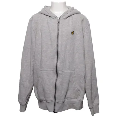 Capuchon sweater (Grijs) van Lyle & Scott Junior Katoen, Polyester