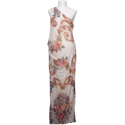 Maxi dress (Beige, Multicolored) from ASOS Design Elastane, Polyester