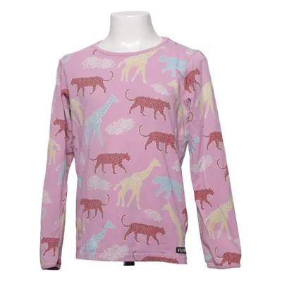 Lange mouwen shirt (Roze, Meerkleurig) van Villervalla Elastaan, Organisch katoen