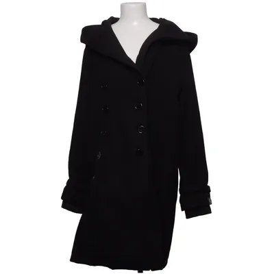 Coat (Black) from Vixxsin Polyester, Viscose