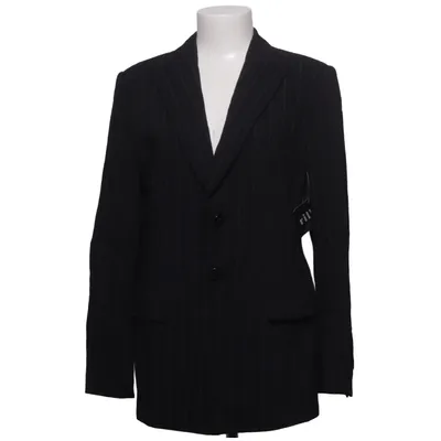 Blazer (Noir) de Ritva Falla Élasthane, Viscose, Laine