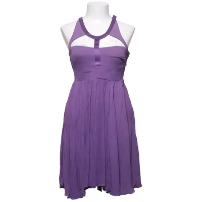 Jurk (Lila) van Versace for H&M Elastaan, Polyester, Zijde