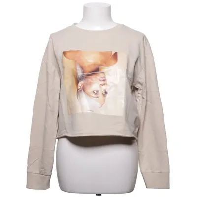 Collegetröja (Beige) från Ariana Grande Bomull, Polyester