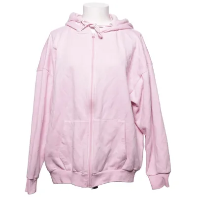 Huvtröja (Rosa) från Boohoo Bomull, Återvunnen polyester