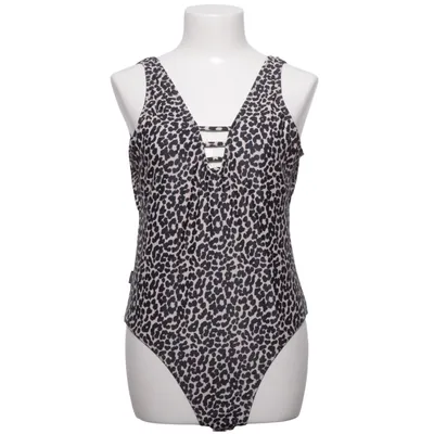 Maillot de bain une pièce (Beige, Noir) de Seaside Élasthane, Polyester