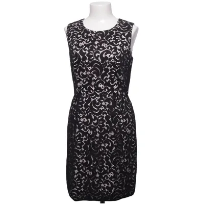 Cocktail dress (Black, Beige) from Milly Cotton, Elastane, Polyamide, Polyester