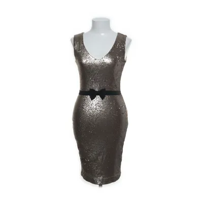 Cocktailjurk (Goud, Zwart) van Paper Dolls Polyester