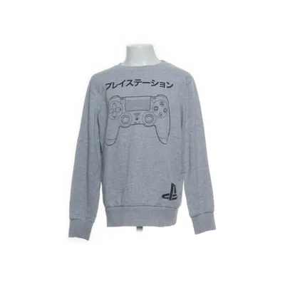 Collegetröja (Grå) från Playstation Bomull, Polyester
