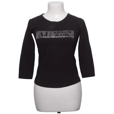 Langærmet t-shirt (Sort) fra Armani Jeans Bomuld, Elastan