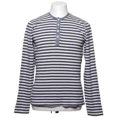 Henley T-shirt (Blå, Hvid) fra Lindbergh