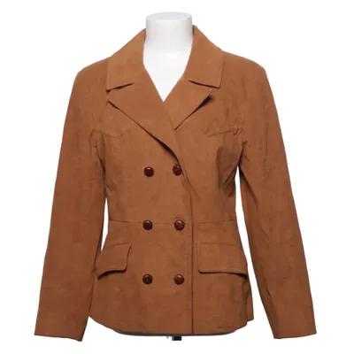 Blazer (Bruin) van N.M Acetaat, Polyester