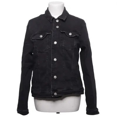 Denim jacket (Black) from Clockhouse by C&A Cotton, Elastane
