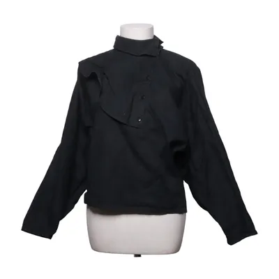 Blouse (Zwart) van Anastasia Katoen