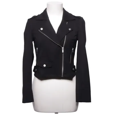 Bikerjack (ONLPOPTRASH BIKER JACKET PETIT PNT) van ONLY Blue Denim Elastaan, Polyamide, Viscose