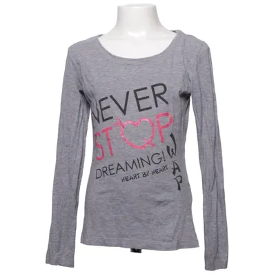 Long sleeve T-shirt (Gray) from Crash One Cotton, Viscose