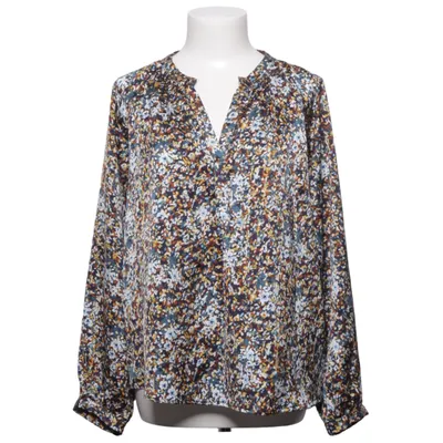 Blouse (Blue, Multicolored) from Ema Blue's Polyester