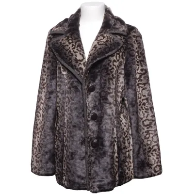 Veste (Noir, Marron) de Alfredo Pauly Acrylique, Cupro, Polyester, Polyuréthane