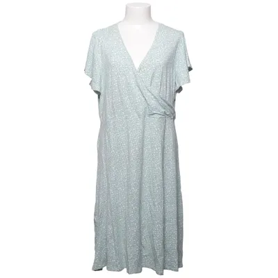 Kjole (Grøn, Hvid) fra MyWear Elastan, Viscose