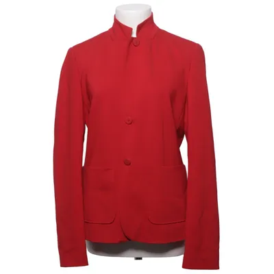 Blazer (Red) from Strenesse Elastane, Polyamide, Polyester, Viscose
