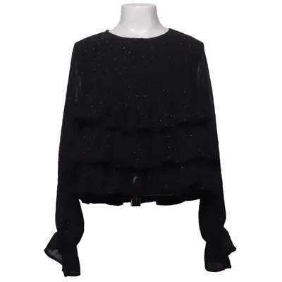 Blouse (Noir) de Gina Tricot Fibre métallique, Polyester