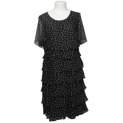 Jurk (Zwart, Wit) van Walbusch Acetaat, Polyamide, Polyester