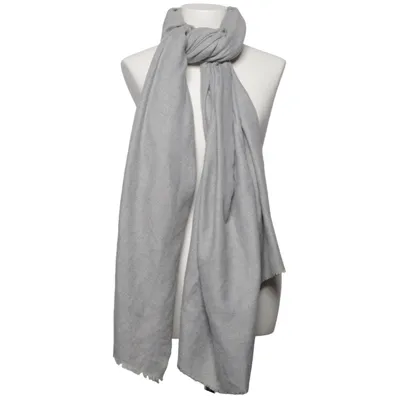Scarf (Gray) from Zara Accessories Polyester, Viscose
