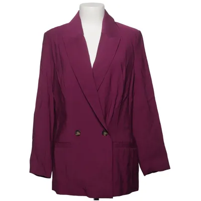 Kavaj (Lila) från Stefanel Bomull, Polyester, Viskos