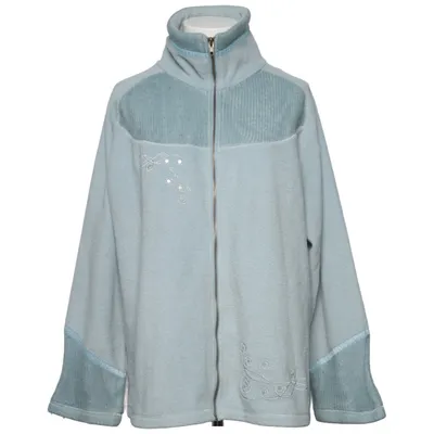 Fleece jacket (Blue) from Jackie