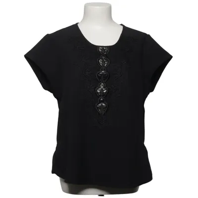Top (Sort) fra Icona Elastan, Polyester
